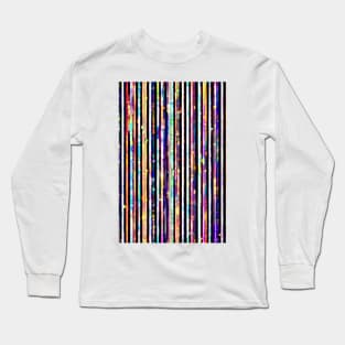 Colourful Glamour Stripes Long Sleeve T-Shirt